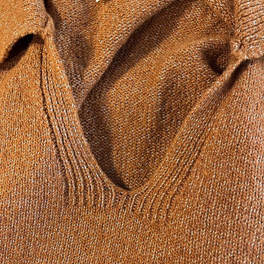 Ava & Viv Burnt Orange Sweater, Size XXL - Picture 5 of 7